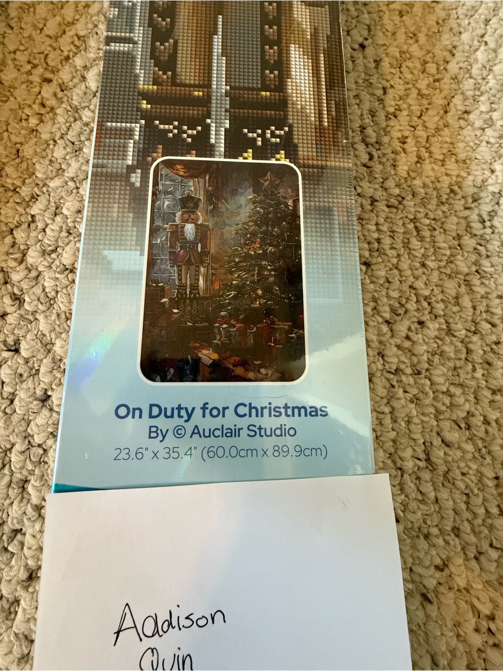 Diamond Art Club- On Duty for Christmas- Sealed